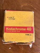 Kodak KMA 464 Type A Kodachrome 40 Color Movie Film Super 8 Cartridge 50ft