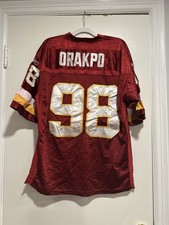 NFL On The Field Washington Commander’s Redskins Brian Orakpo Jersey Sz: 40
