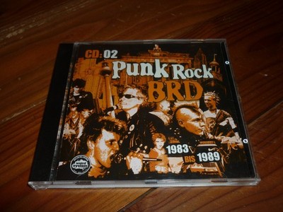 CD 2 ''Punk Rock BRD  1983 bis 1989'' Punk Vorkriegsjugend Tarnfarbe Razzia EA80