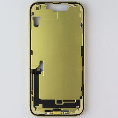 FAIR Repair Part OEM Pull Mid Frame Housing for Apple iPhone 14 Plus - Yellow