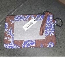 Vera Bradley Cotswolds Lighten Up Zip ID Case 50691-20894