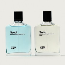 ZARA Seoul & Seoul Winter Eau de Toilette Spray 2 x 100 ml Bottles