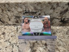 2025 Topps John Cena Commemorative Collection Famed Foes Kurt Angle Blk Foil /10