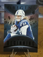 2025 Origins Football Tyler Warren In The Beginning SSP Case Hit RC