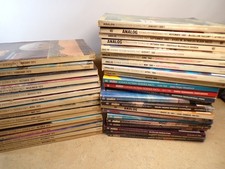 Lot of 37 Analog Science Fiction/Fact Magazines 1970  1980's Vintage Sci-Fi Pulp