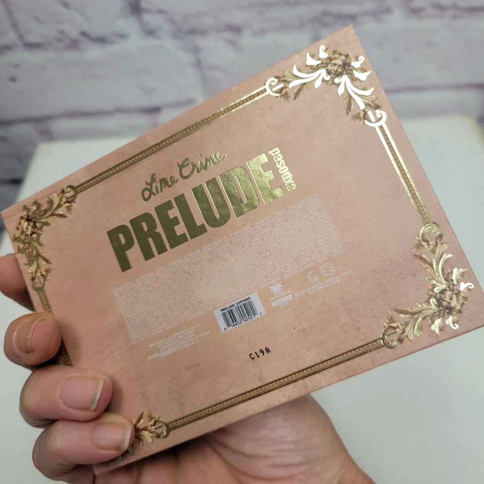NEW Lime Crime Prelude Exposed Eyeshadow Palette Mattes Frost Shimmer No Box - Image 3 of 4