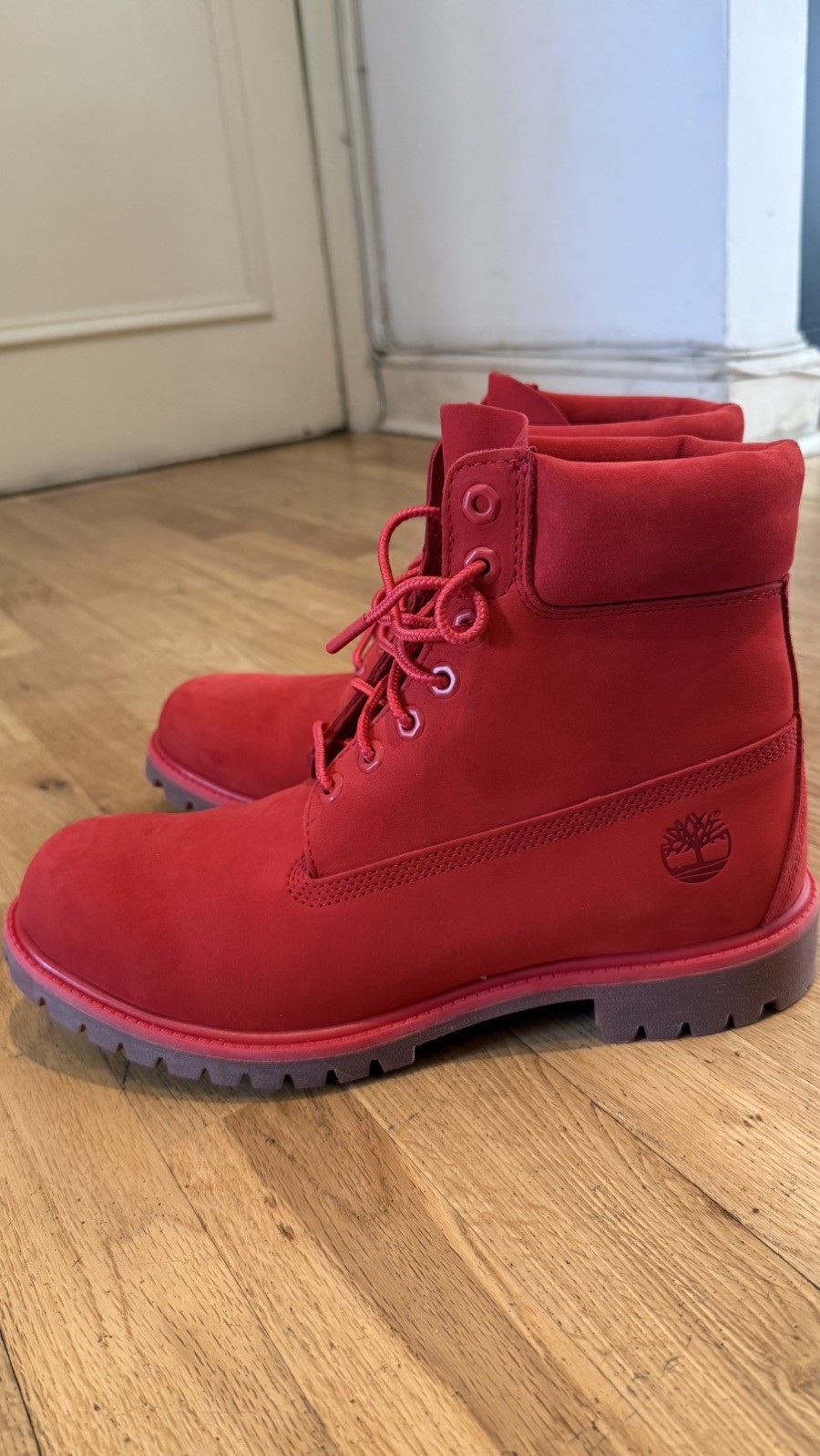 Timberland 50th Anniversary Premium 6 Red Waterproof Boots