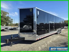 2026 Elite Trailers 8X 36 2 Car Triple Axle Enclosed Cargo Carhauler T New