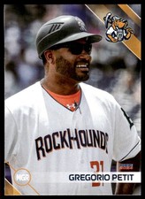 2024 Gregorio Petit Choice Minor League Rookie Card Midland Rockhounds. rookie card picture