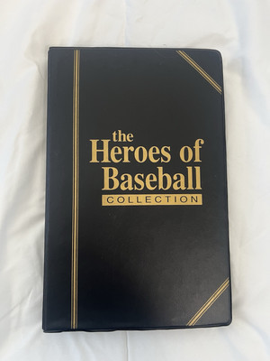 22 Karat Gold Heroes of Baseball Card Collection with Case  (14/24 Cards)