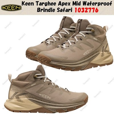 Keen Targhee Apex Mid Waterproof Brindle Safari 1032776 Herren Gr.