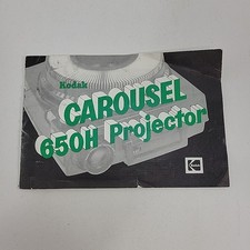 Kodak Carousel 650H Projector Instruction Book