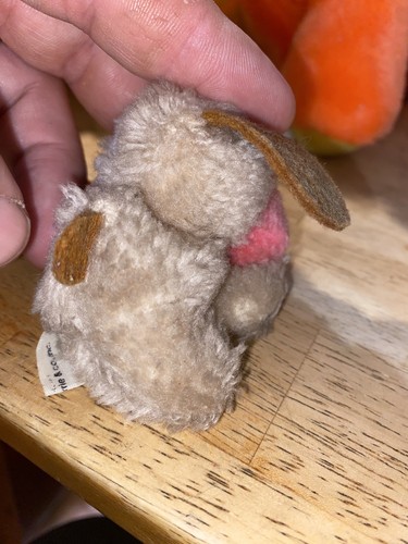 Vintage 1976 Wallace Berrie Cream Puff Mini Sleepy Puppy Dog Plush - Picture 11 of 13
