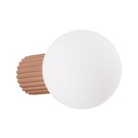 Wandleuchte Mokka Aluminium Glas IP44 Badezimmer B:12 Cm G9 Wandlampe KüChe