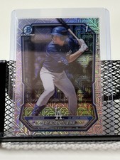 Topps 2025 Bowman Chrome 1st Mojo Refractor Brendan Tunink Los Angeles Dodgers