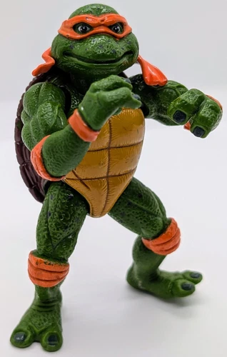 1992 Movie Star Mike Teenage Mutant Ninja Turtles Playmates TMNT Action Figure