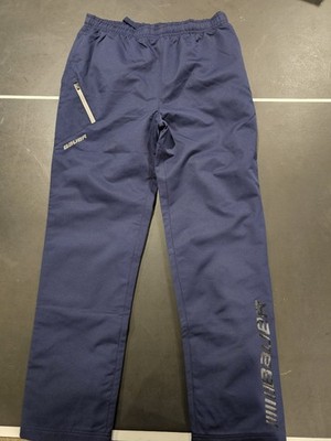 BAUER TEAM Hockey Warm Up Pants, Youth XL Navy Blue NWOT