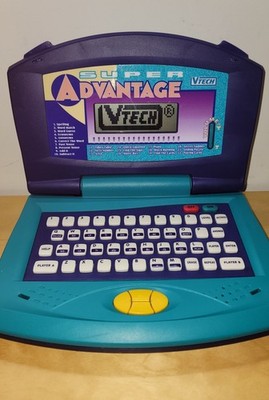 VTECH Super Advantage Portable Educational Laptop Toy Rare