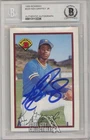 Ken Griffey Jr 1989 Bowman Autographed Card #220 - BAS 10