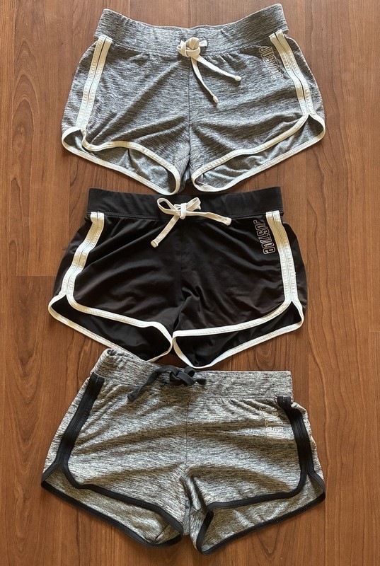 JUSTICE - Girls - Lot of 3 Pairs - Dolphin Shorts - Size 10 - SUPER CUTE! NR!