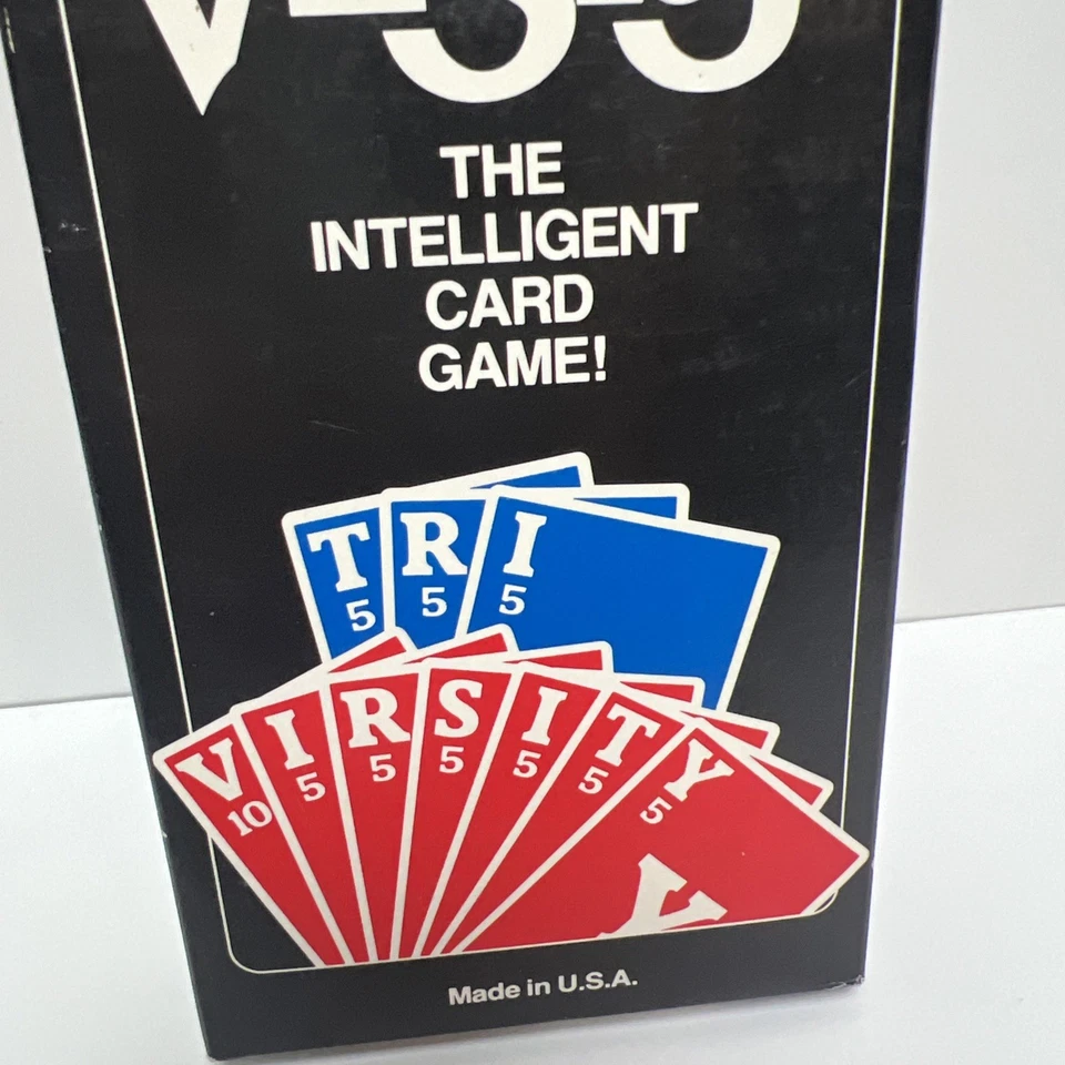 Tri-Virsity The Intelligent Card Game - Easy to Learn - Solo Team Play ~ Vintage - Image 2 of 4