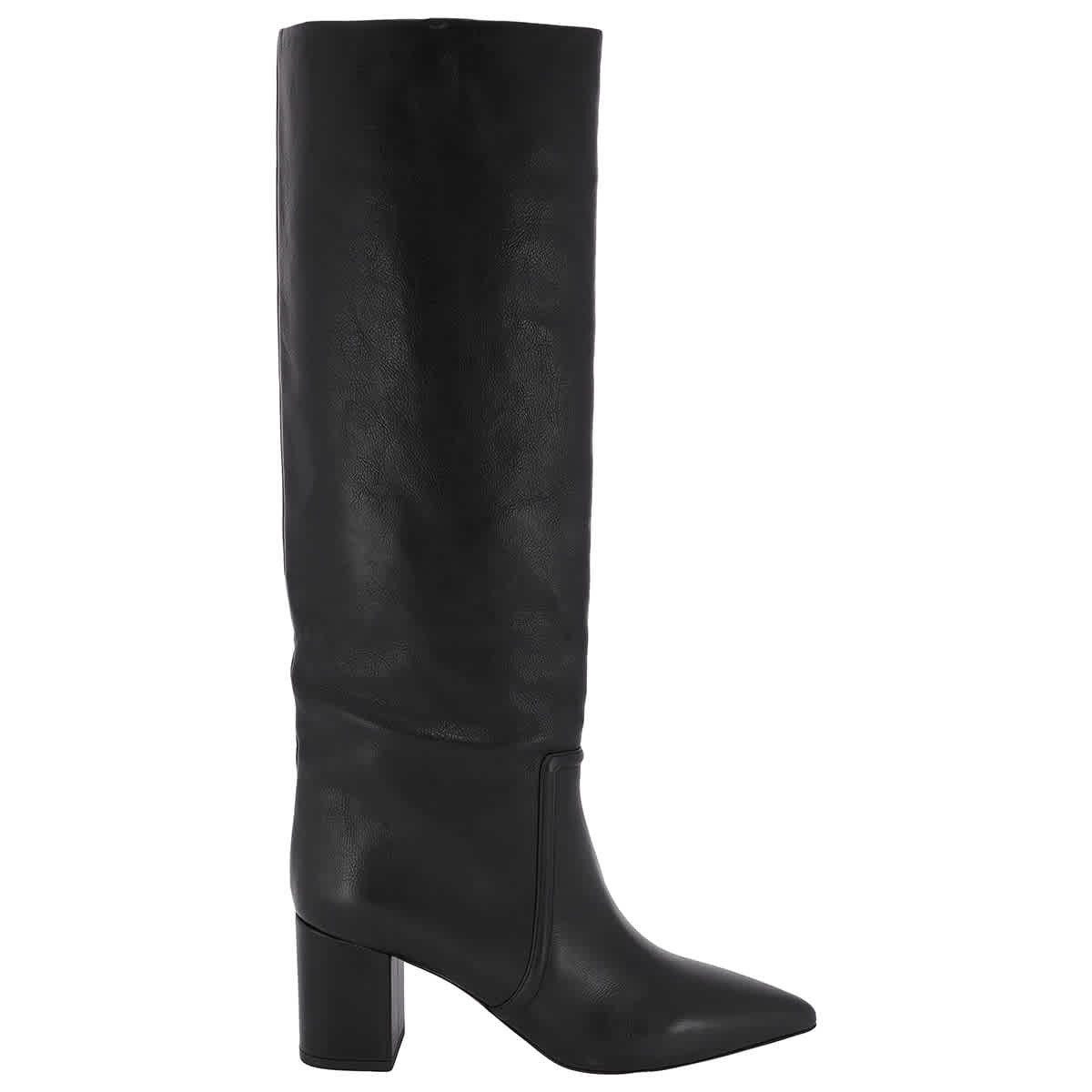 Paris Texas Ladies Black Anja 70mm Leather Boots | eBay