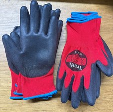 TRAFFIGLOVE TG1210 LIGHTWEIGHT PU HANDLING GLOVES 4 PAIRS Size 6