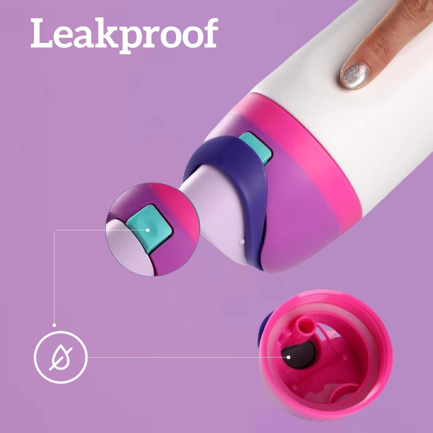 Lid Replacement for Owala Freesip, Compatible with Owala Cup 24Oz 32Oz 40Oz 16Oz