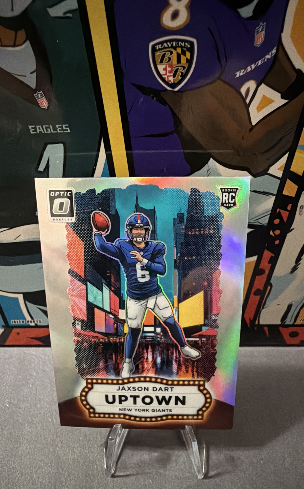2025 Panini Donruss Optic - Uptowns Jaxson Dart #11 (RC)