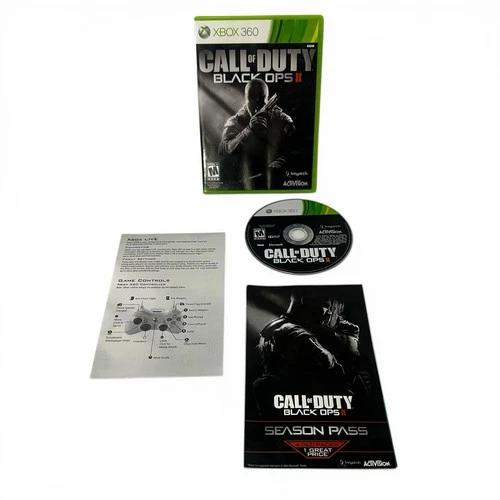 Call of Duty Black Ops 2 Xbox 360 2012 Free Shipping
