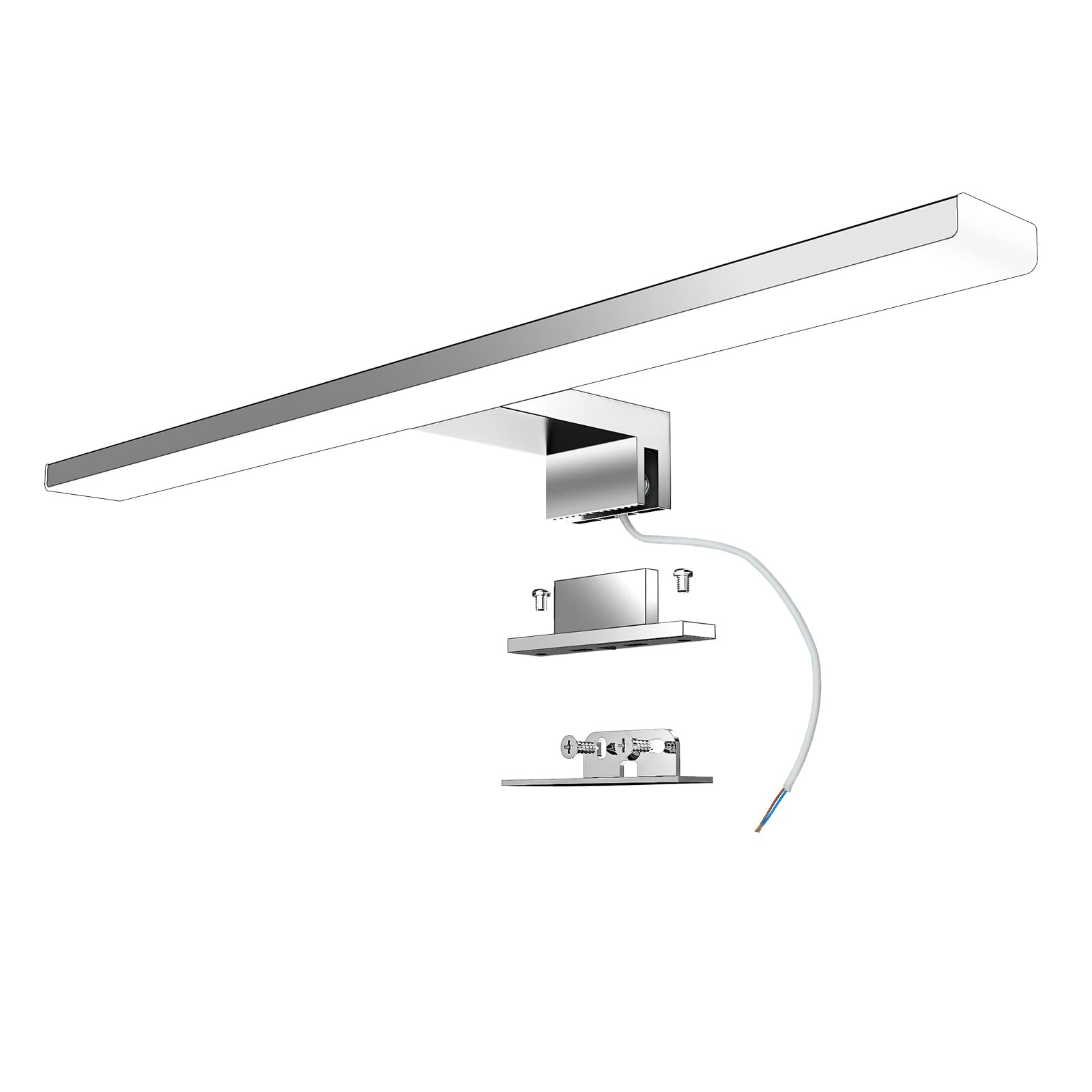 LED Bathroom Mirror Light 40cm 10W 820LM | IP44 High Performance