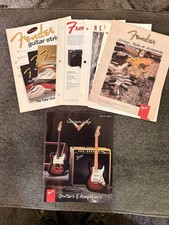 Fender Custom Shop Catalog 1996 With Guitars Amplifiers Strings Picks Acc. 