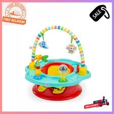 Bright Starts SuperSeat 3-in-1 Seat, Playful Paradise, Unisex, Infant