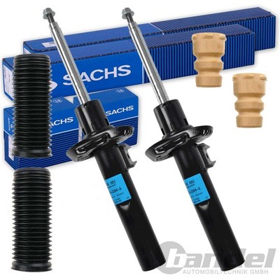 2x SACHS STOßDÄMPFER + PROTECTION KIT VORNE für VW SHARAN TIGUAN SEAT ALHAMBRA