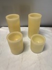 4 Electric Candles 3” ,4” & 2 @6”ea Free Shipping — photo 1