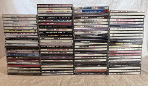 Big Lot of 92 Country Music CDs / Various Artists / Classic to Contemporary ++