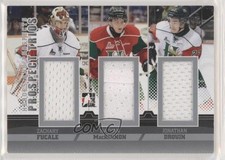 2012-13 ITG Heroes and Prospects Silver /40 Zachary Fucale Nathan MacKinnon 1o3