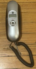 GE 29267GE3-B Caller ID Corded Land Line Phone Silver  Black 