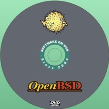 Latest New Release Open BSD OpenBSD OS Operating System for PC on DVD
