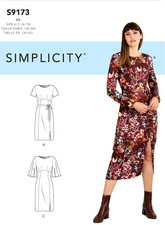 Simplicity S9173 Misses Dress Sizes 6-14 Sewi...