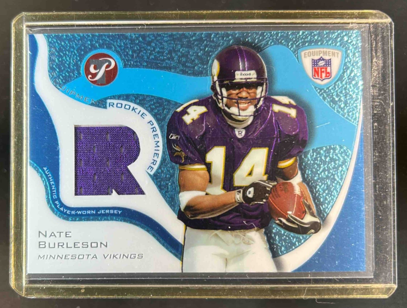 Nate Burleson Topps Pristine Rookie Premiere Jersey #RPRNB Base