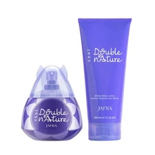 Jafra Double Nature Cool EDT (Large 3.3 FL OZ) & Lotion New Gift Set