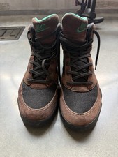 Vintage Nike ACG 1992 Caldera Hiking Boots Brown Green 10 Made In Korea As-is