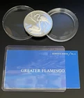 1971 - Greater Flamingo Sterling Silver Bar - Franklin Mint. 1.924 Troy Oz. ASW