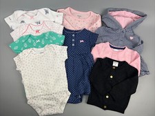 Baby Girl Clothes Lot Size 3 M 9 Pc