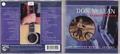 Don McLean   Rearview Mirror - An American Musical Journey CD + DVD Hyena Rec.