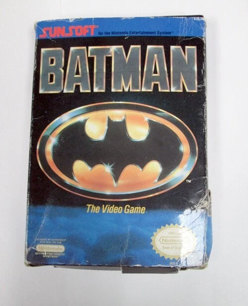 Nintendo Batman El Videojuego NES Sunsoft Caja Completa y Manual Foto 2 de 4