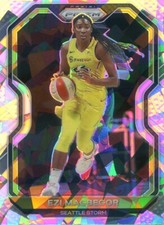 2021 Panini Prizm WNBA EZI MAGBEGOR #4 SILVER CRACKED ICE PRIZM SP STORM