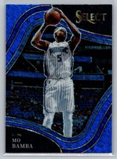 21-22 Panini Select Blue Shimmer Courtside Prizm Color Match #289 Mo Bamba Magic