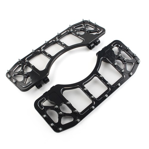 Cross Country MX Billet pianale anteriore in alluminio per Harley Touring Dyna FLD - Foto 8 di 8